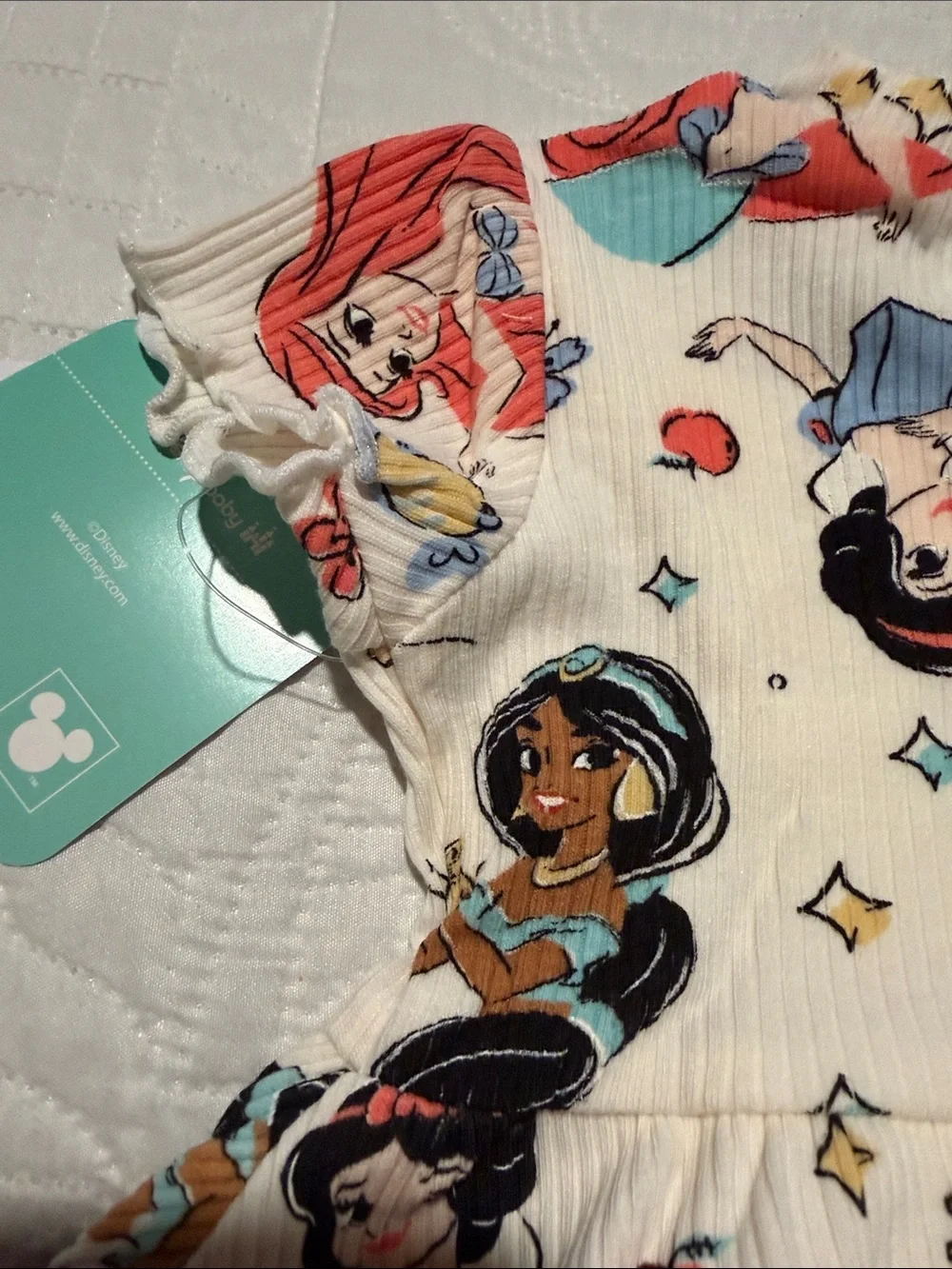 Disney & Old Navy Collaboration Disney Princess Shirt & Short Set
